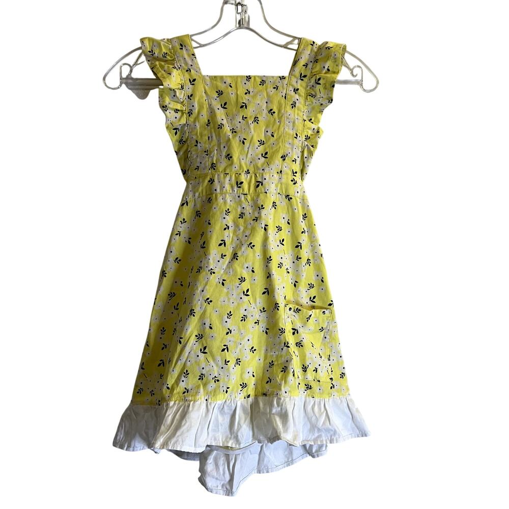 For love and lemons lil lemons dress for girls size 4 T yellow floral